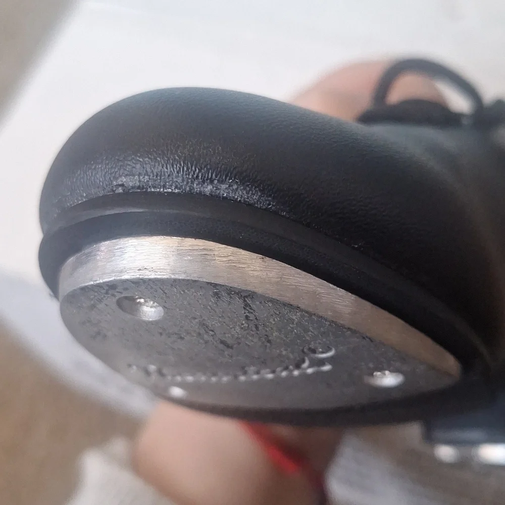 Theatricals Kids Black Dance Tap Shoes, Size 11.5